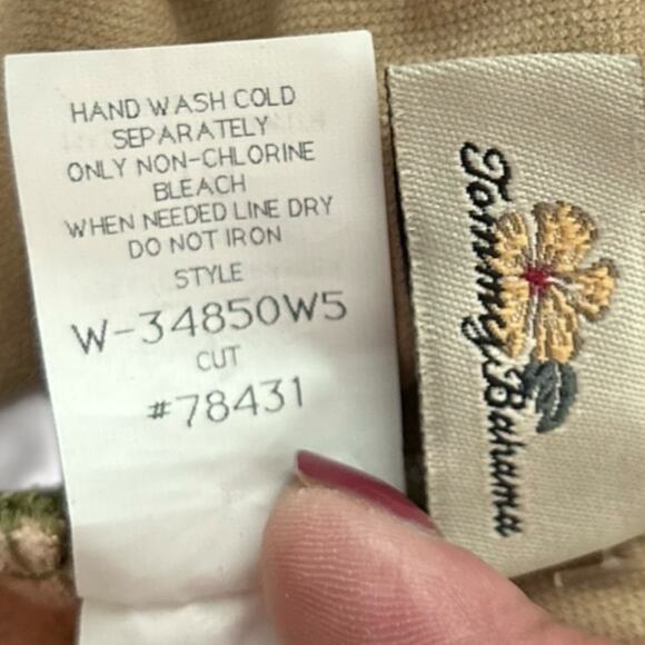 Tommy Bahama One-Piece Swimsuit Women's 18 Green Palm Tree Vacation Tropical - Picture 9 of 9